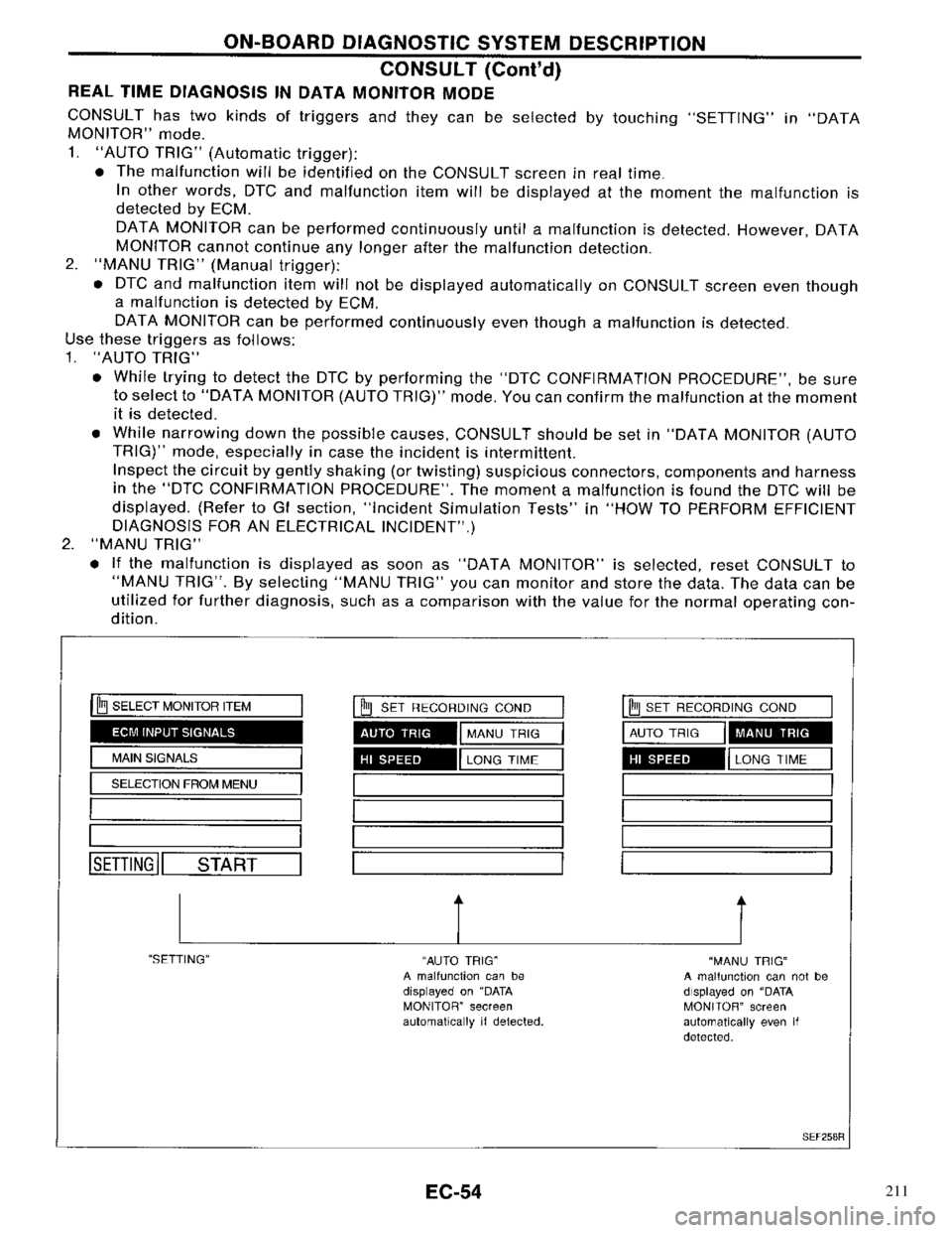 NISSAN PRIMERA 1996  Service Repair Manual 211 