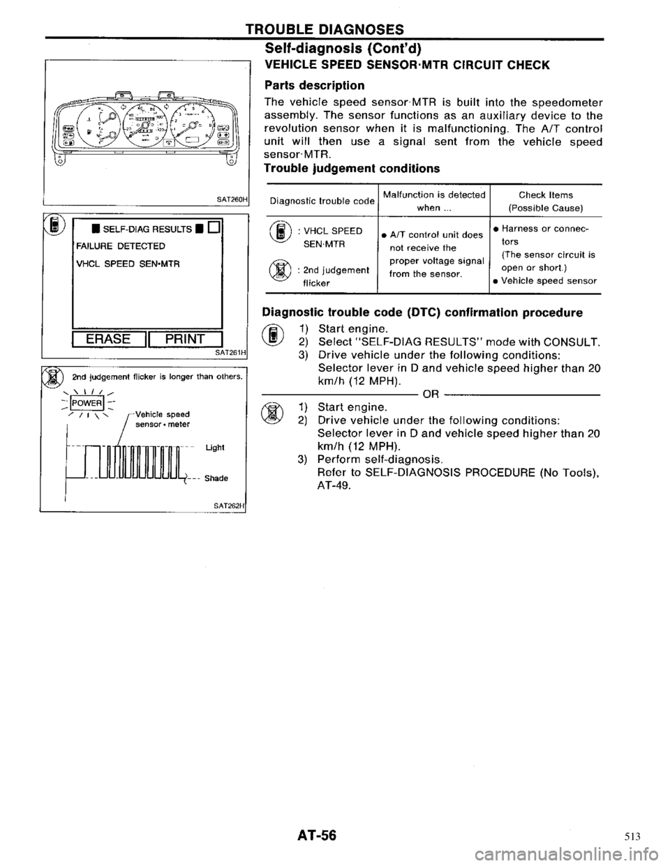 NISSAN PRIMERA 1996  Service Repair Manual 513 