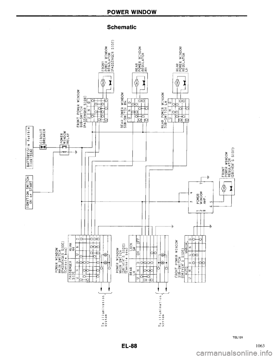 NISSAN PRIMERA 1996  Service Repair Manual 1063 