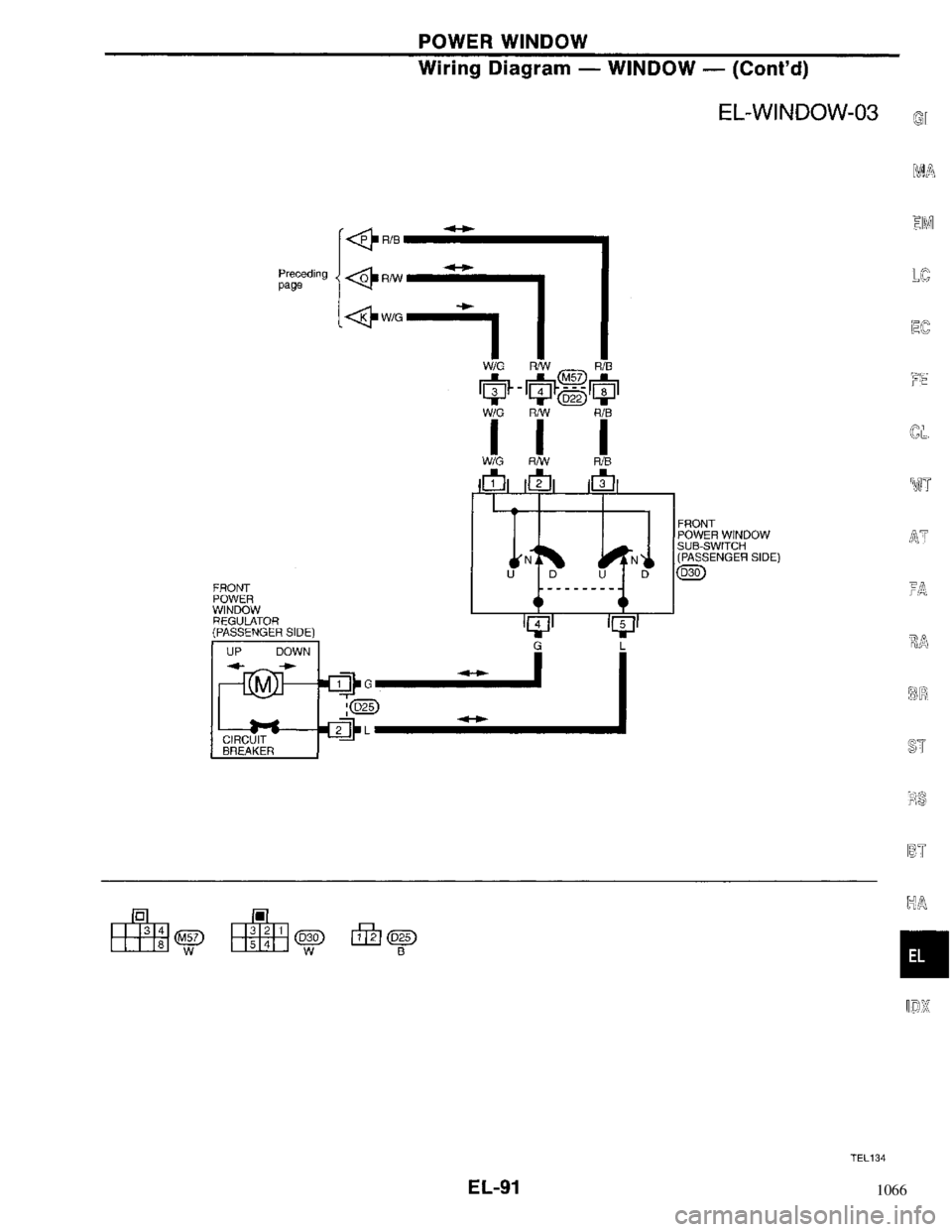 NISSAN PRIMERA 1996  Service Repair Manual 1066 