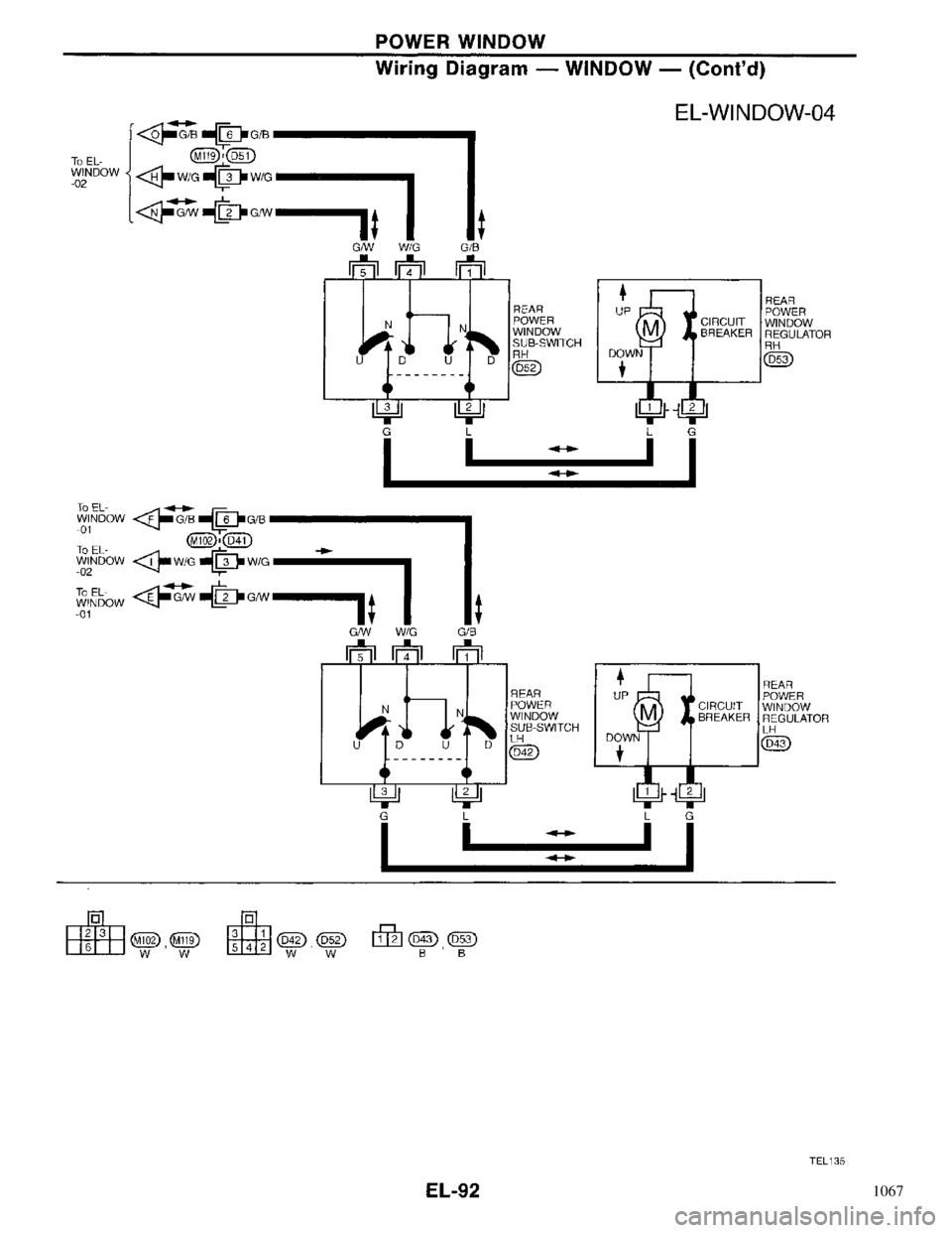 NISSAN PRIMERA 1996  Service Repair Manual 1067 