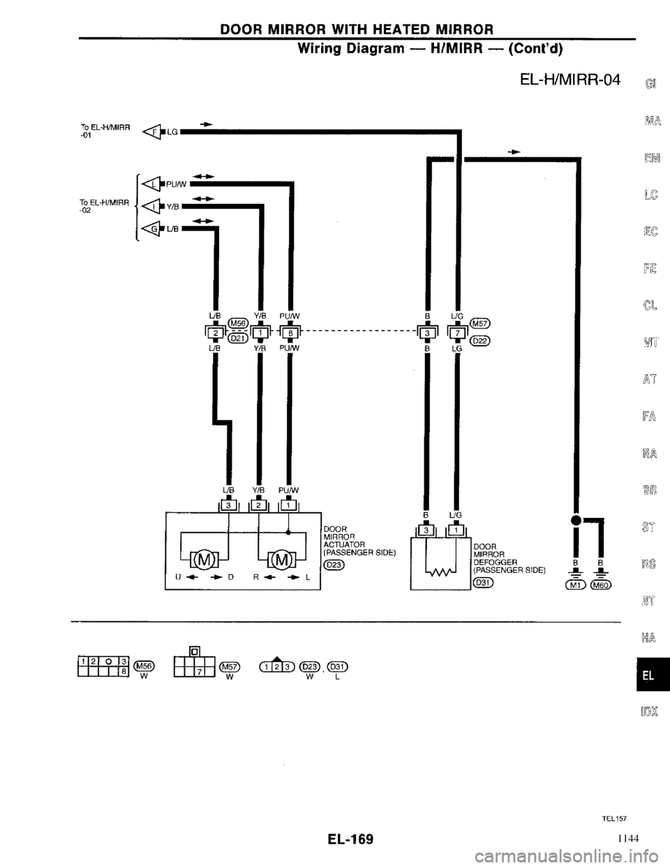 NISSAN PRIMERA 1996  Service Repair Manual 1144 