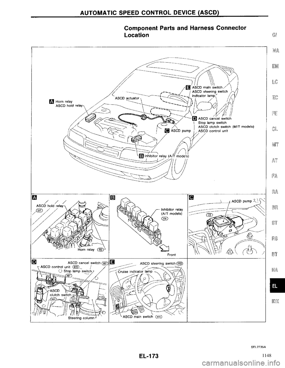 NISSAN PRIMERA 1996  Service Repair Manual 1148 