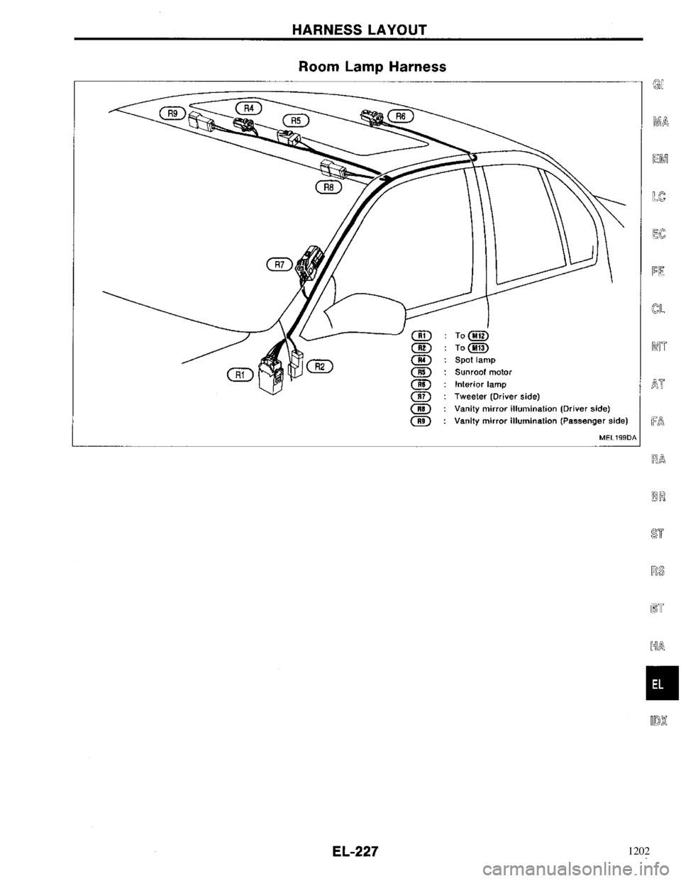 NISSAN PRIMERA 1996  Service Repair Manual 1202 