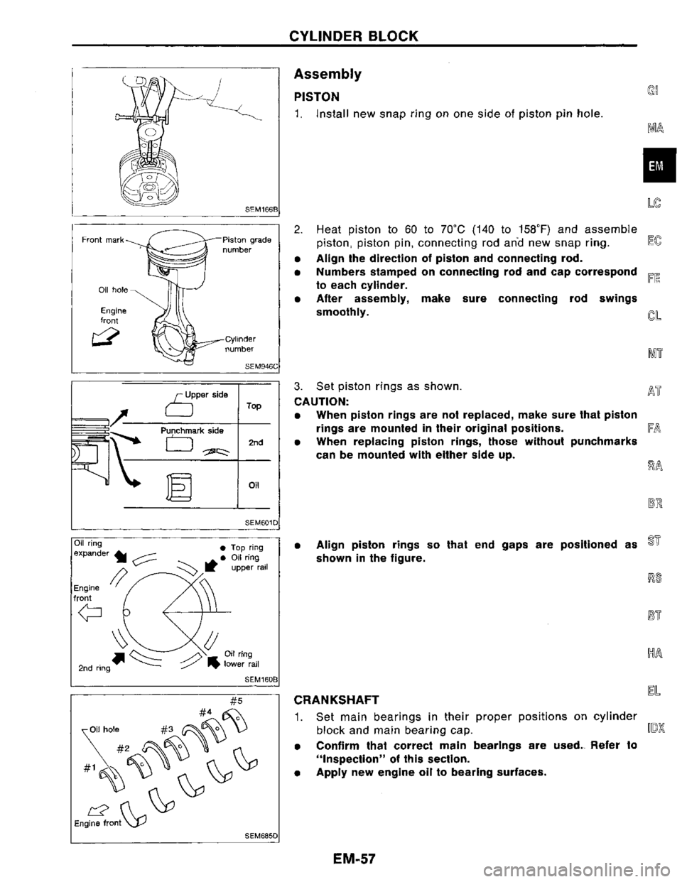 NISSAN PRIMERA 1996  Service Repair Manual 