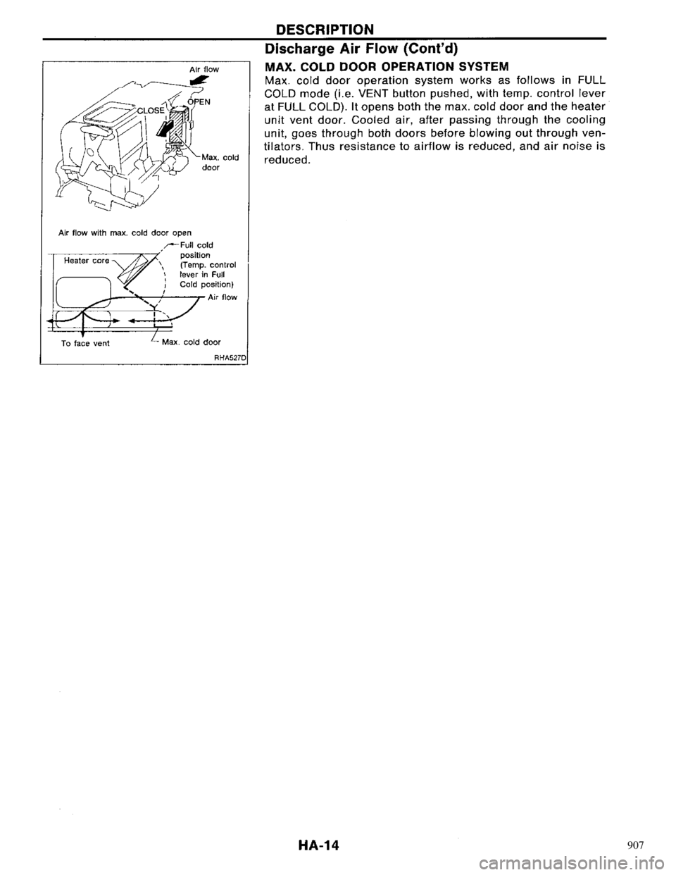 NISSAN PRIMERA 1996  Service Repair Manual 907 