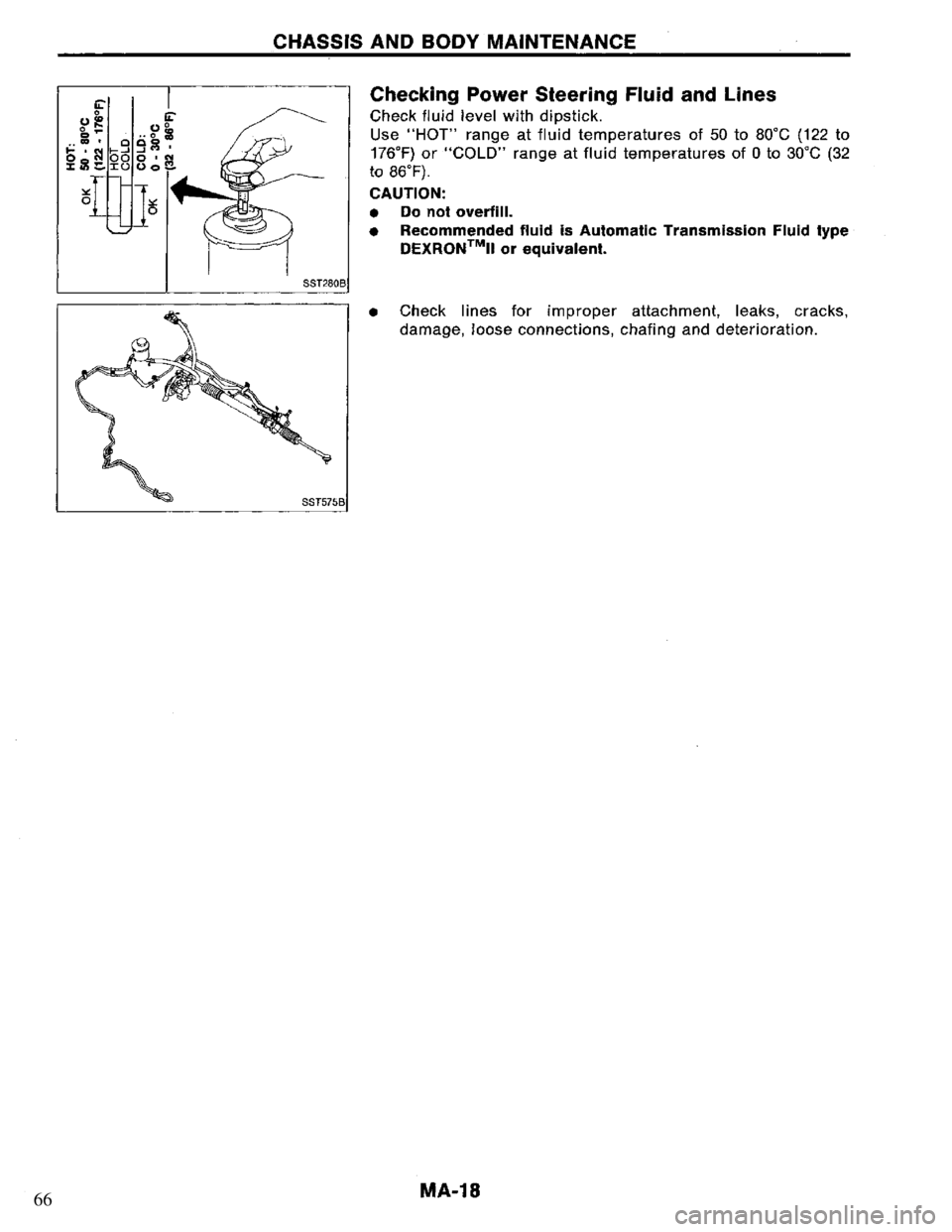 NISSAN PRIMERA 1995  Service Repair Manual 66 