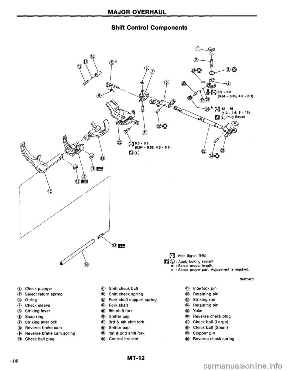NISSAN PRIMERA 1995  Service Repair Manual 408 