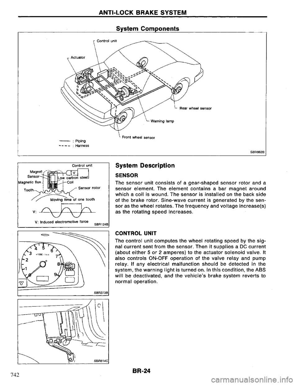 NISSAN PRIMERA 1995  Service Repair Manual 742 