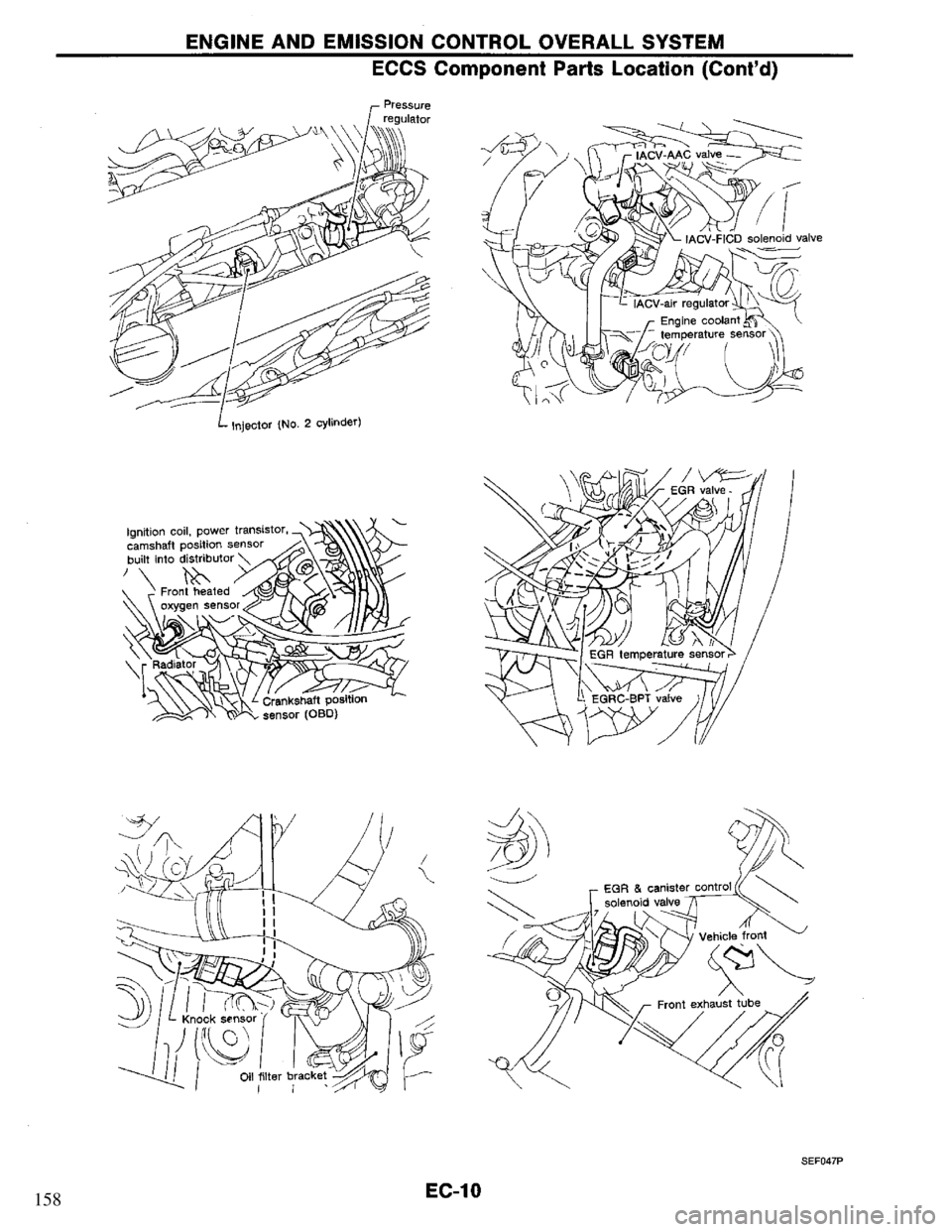NISSAN PRIMERA 1995  Service Repair Manual 158 