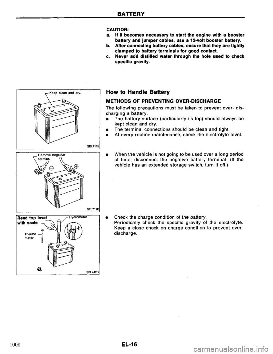 NISSAN PRIMERA 1995  Service Repair Manual 1008 