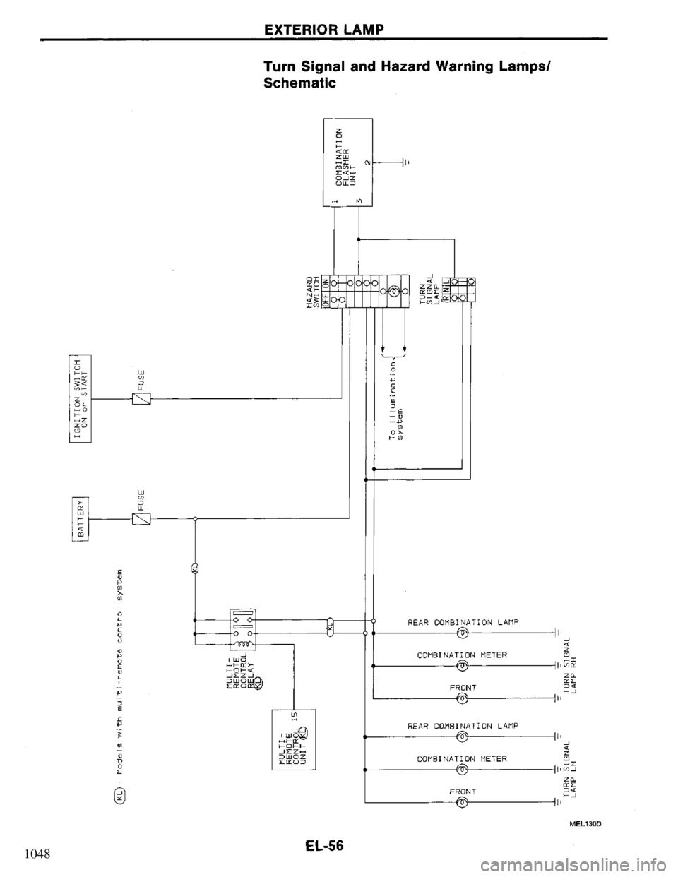 NISSAN PRIMERA 1994  Service Repair Manual 1048 