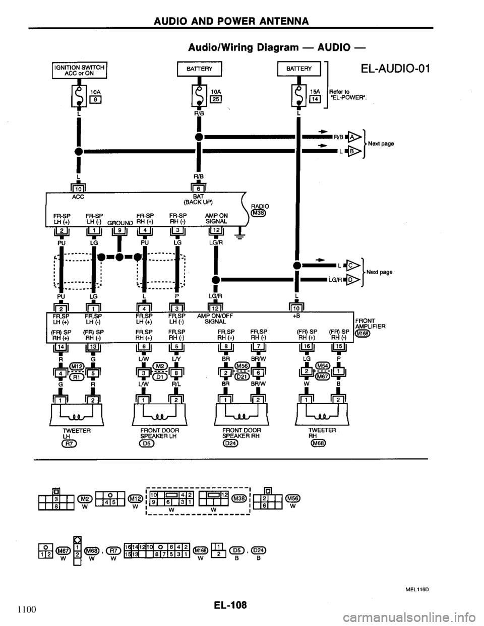 NISSAN PRIMERA 1994  Service Repair Manual 1100 
