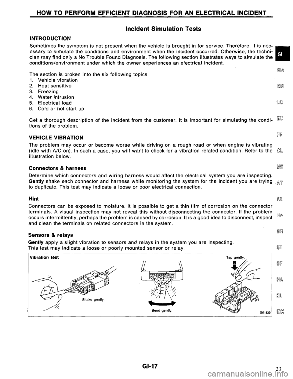 NISSAN PRIMERA 1994  Service Repair Manual 23 