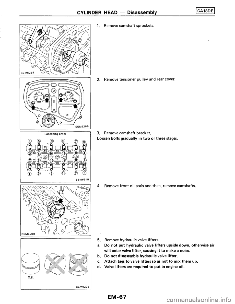 NISSAN PULSAR 1986  Service Manual 