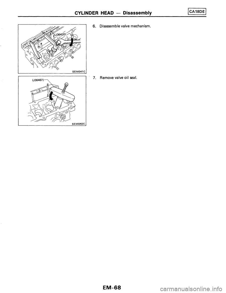NISSAN PULSAR 1986  Service Manual 