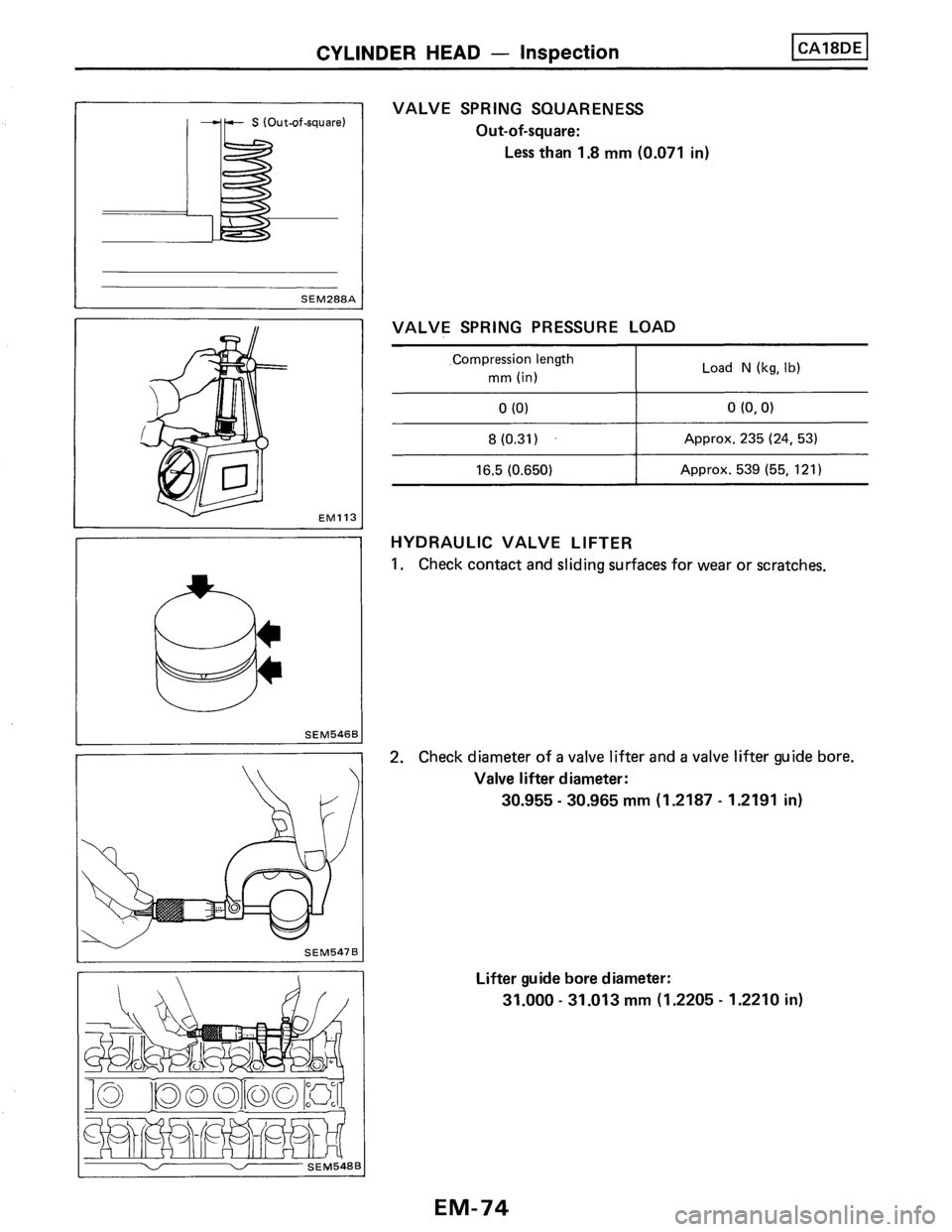 NISSAN PULSAR 1986  Service Manual 