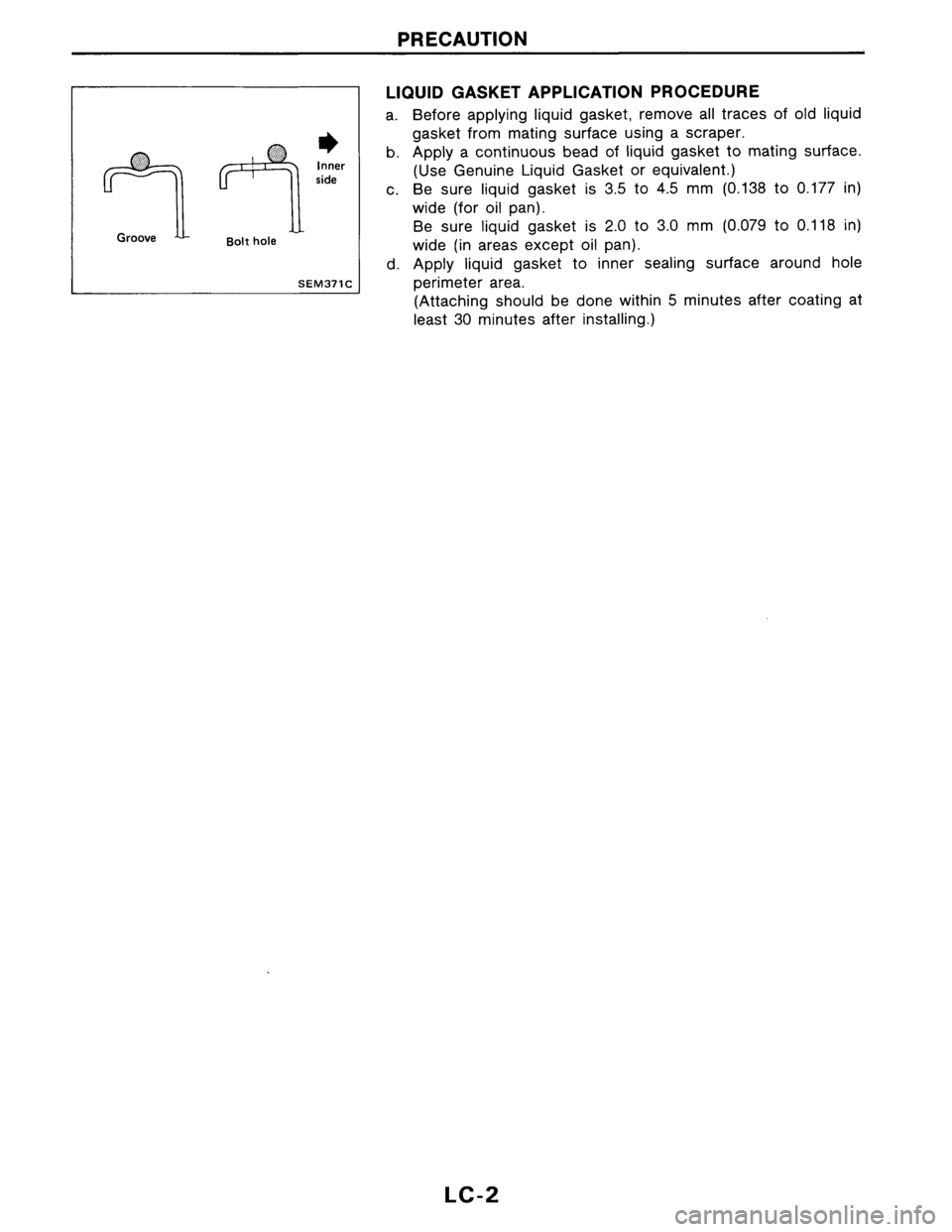 NISSAN PULSAR 1986  Service Manual 