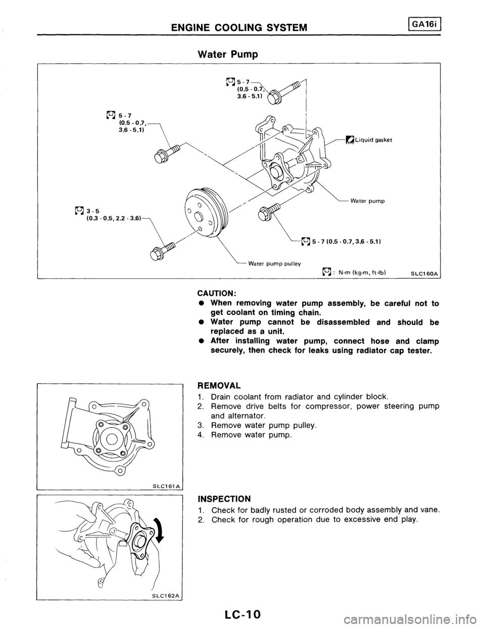 NISSAN PULSAR 1986  Service Manual 