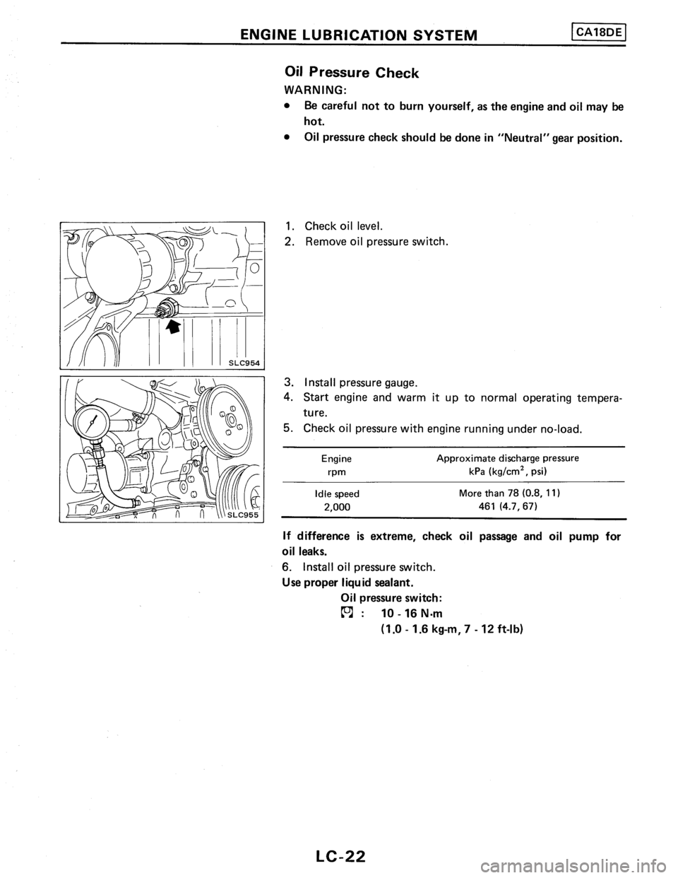 NISSAN PULSAR 1986  Service Manual 