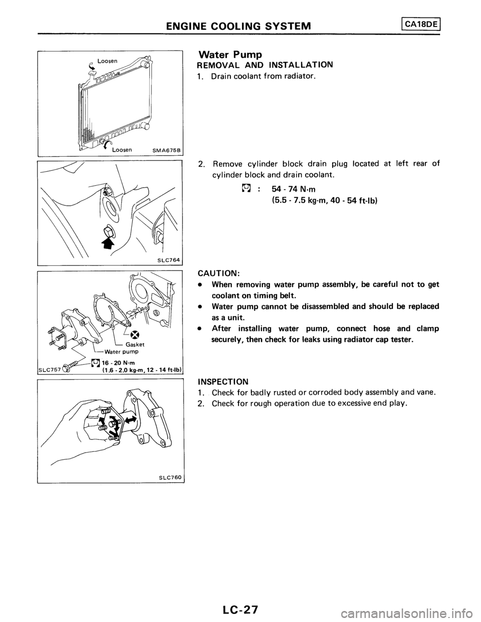 NISSAN PULSAR 1986  Service Manual 