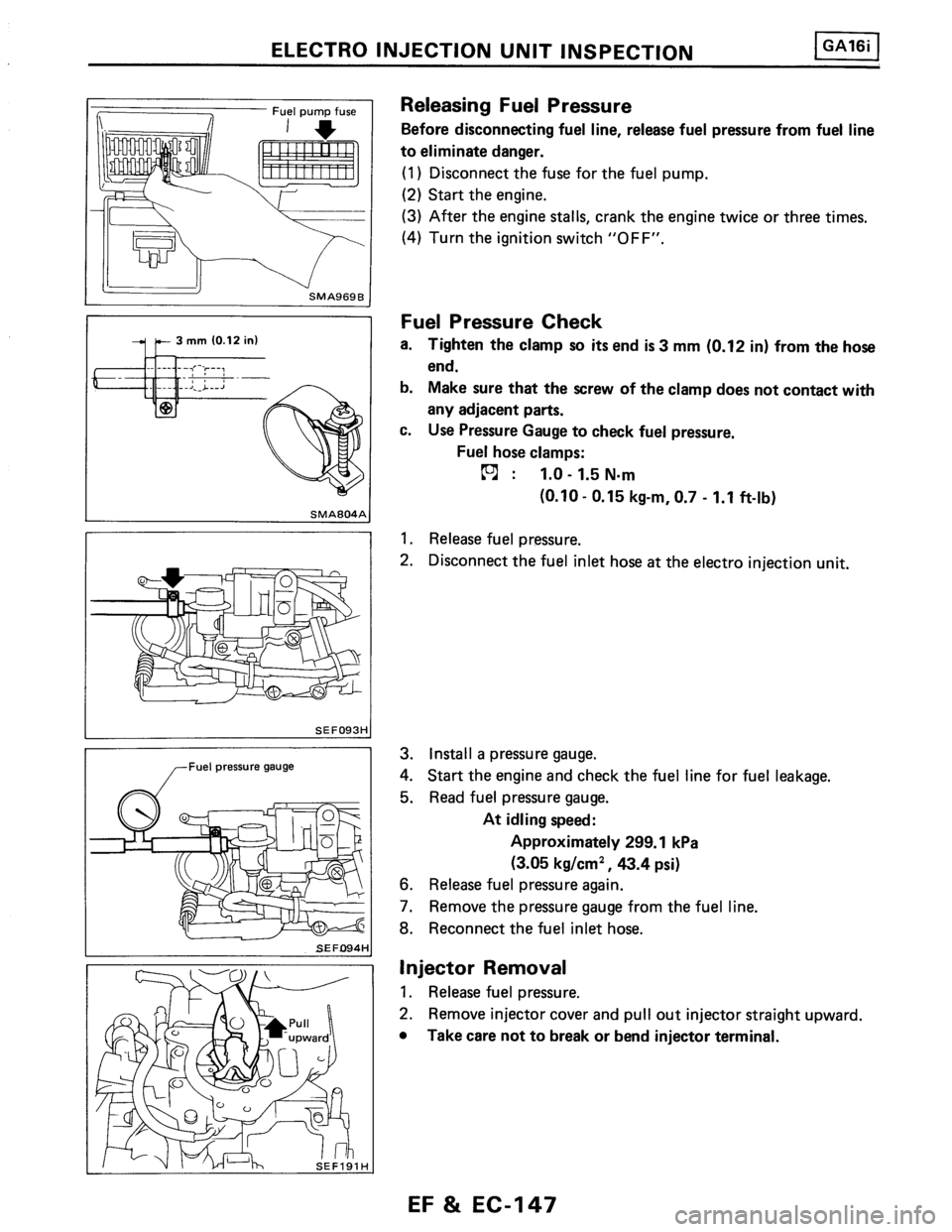 NISSAN PULSAR 1986  Service Manual 