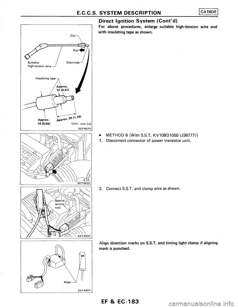 NISSAN PULSAR 1986  Service Manual 