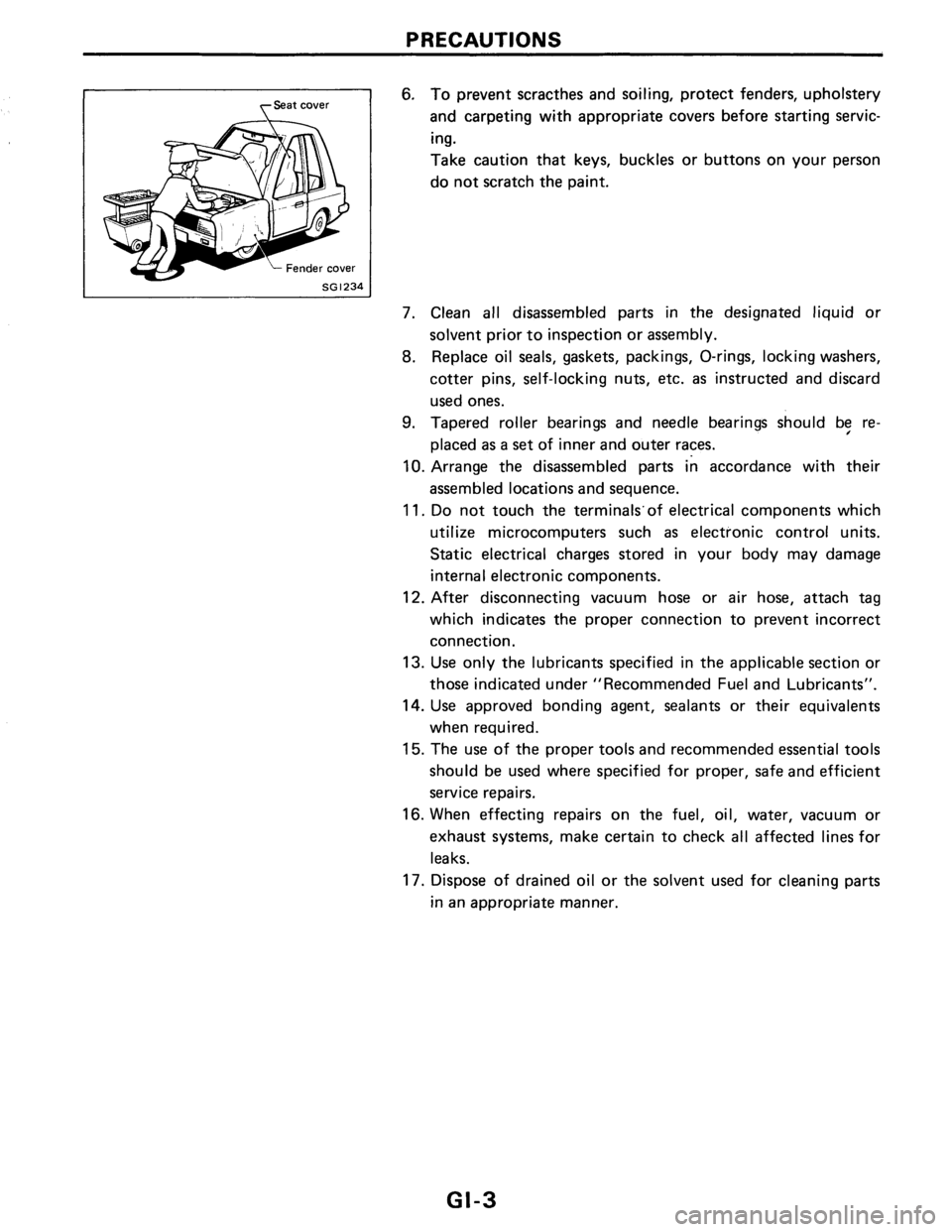 NISSAN PULSAR 1986  Service Manual 