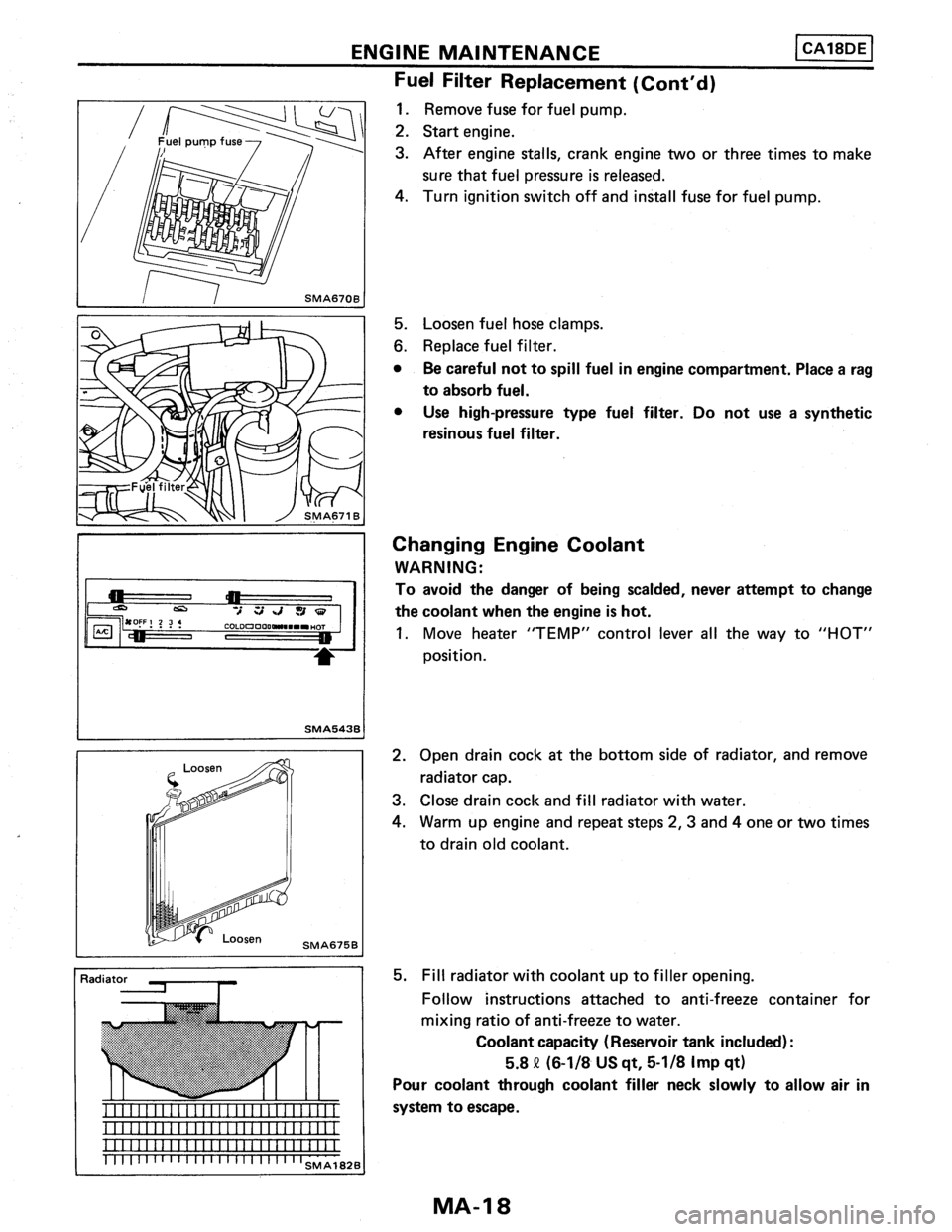 NISSAN PULSAR 1986  Service Manual 