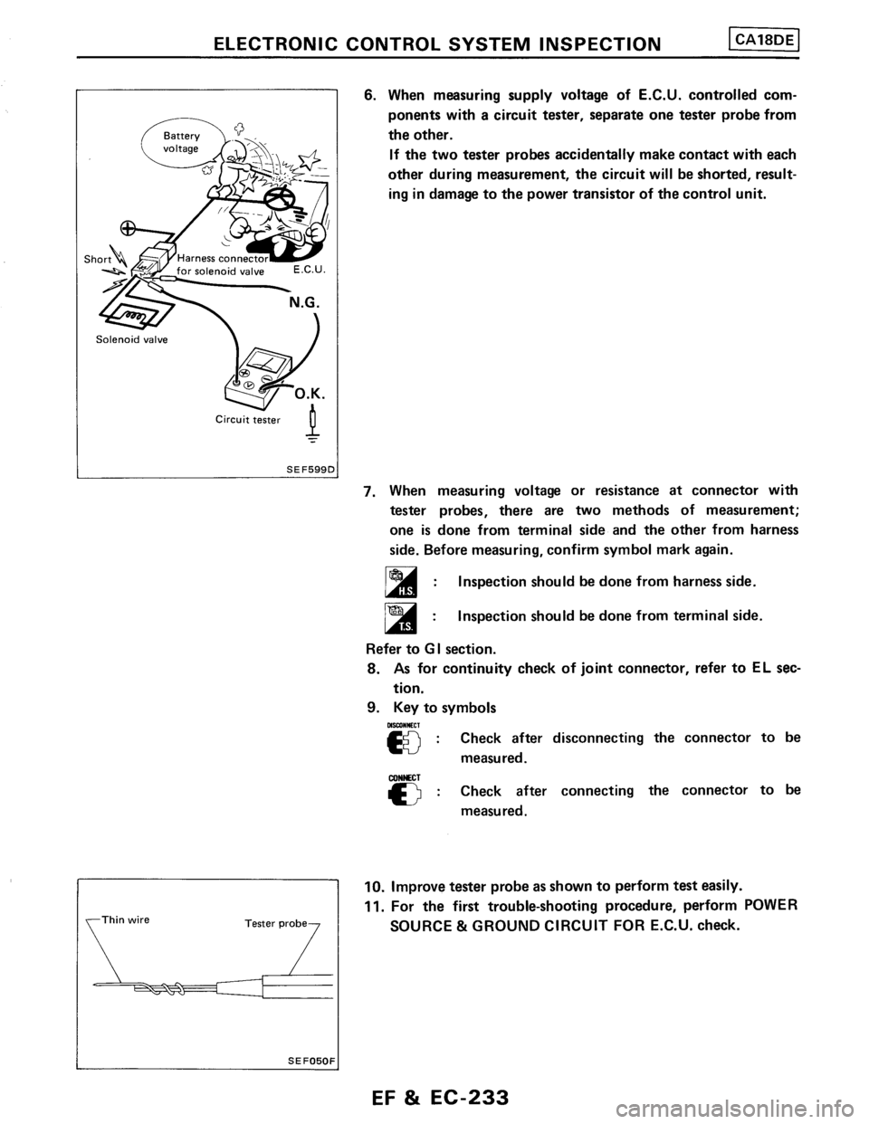 NISSAN PULSAR 1986  Service Manual 