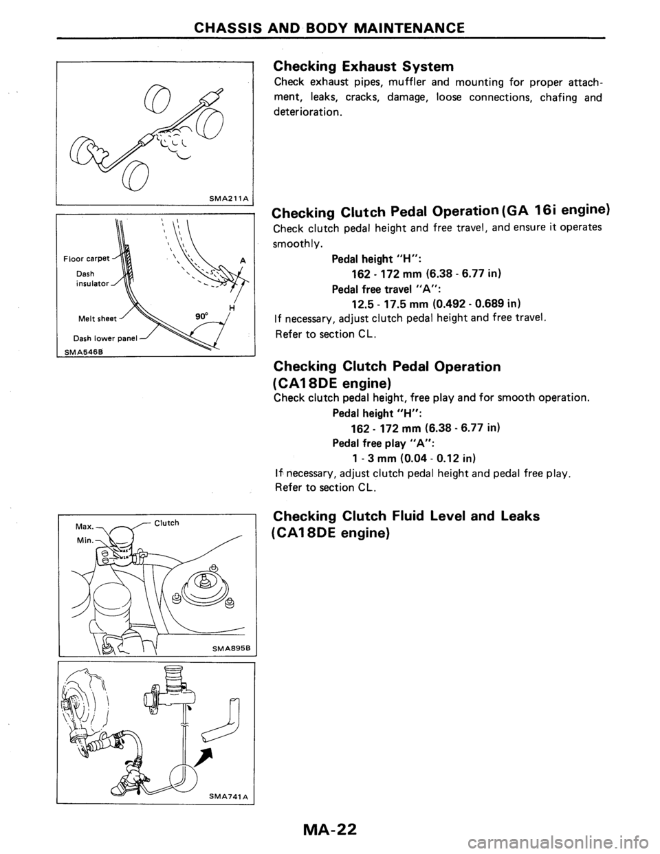 NISSAN PULSAR 1986  Service Manual 