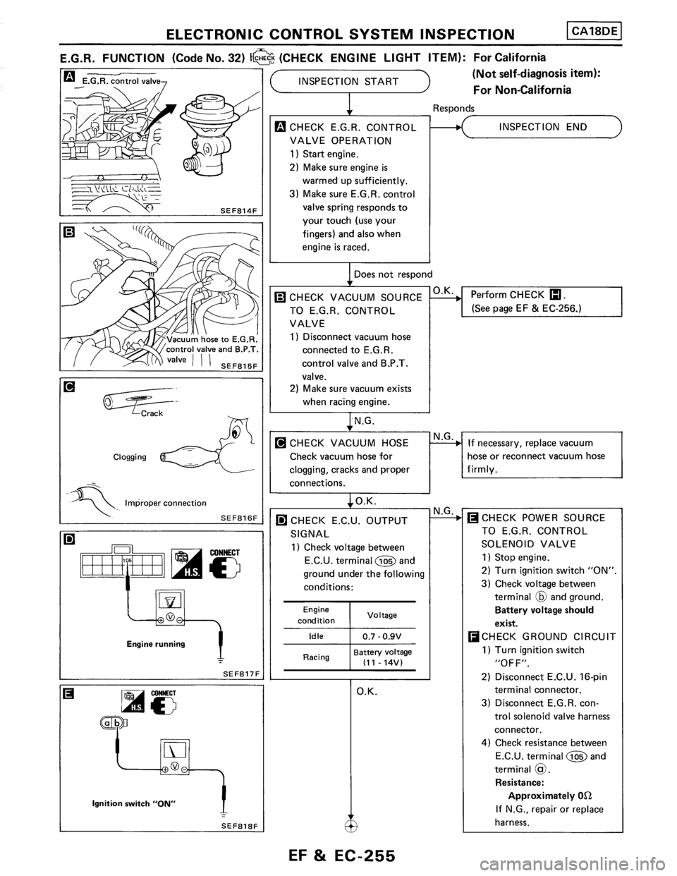 NISSAN PULSAR 1986  Service Manual 