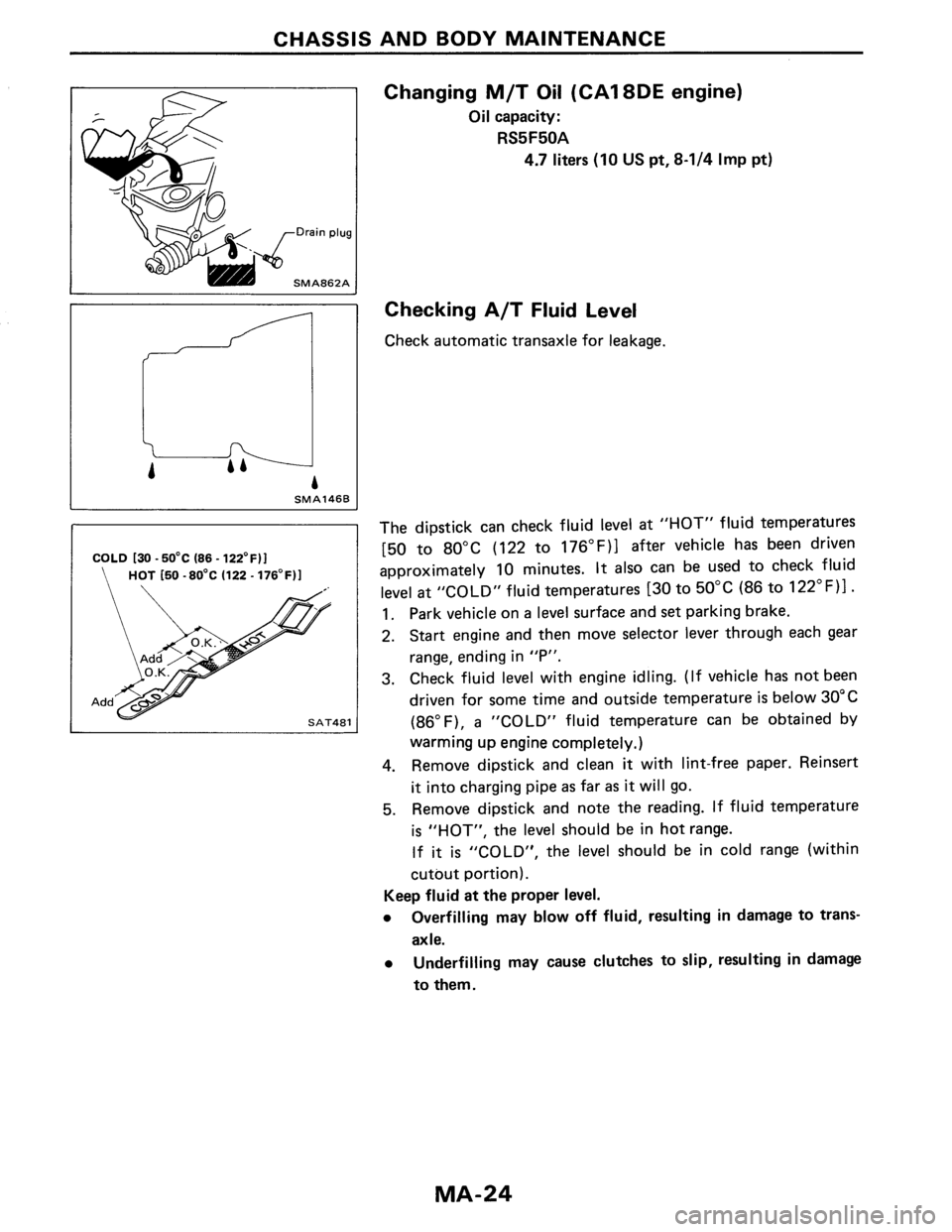 NISSAN PULSAR 1986  Service Manual 