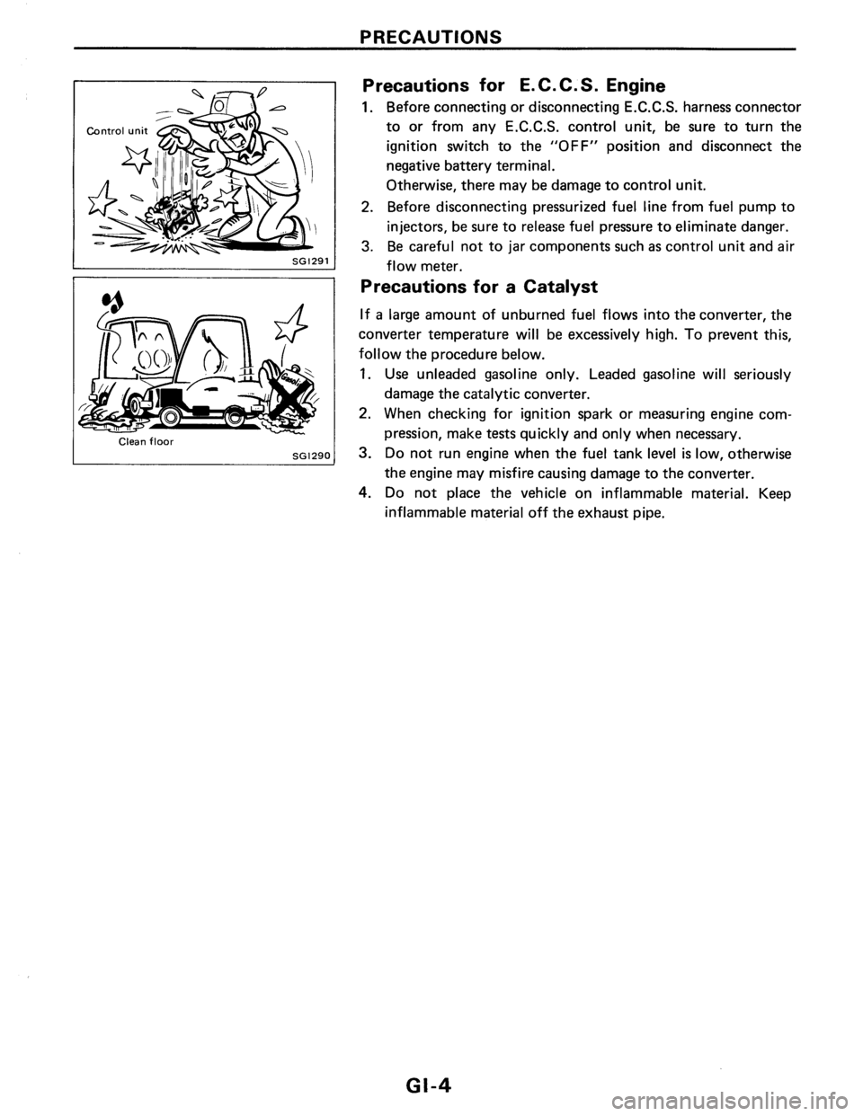 NISSAN PULSAR 1986  Service Manual 