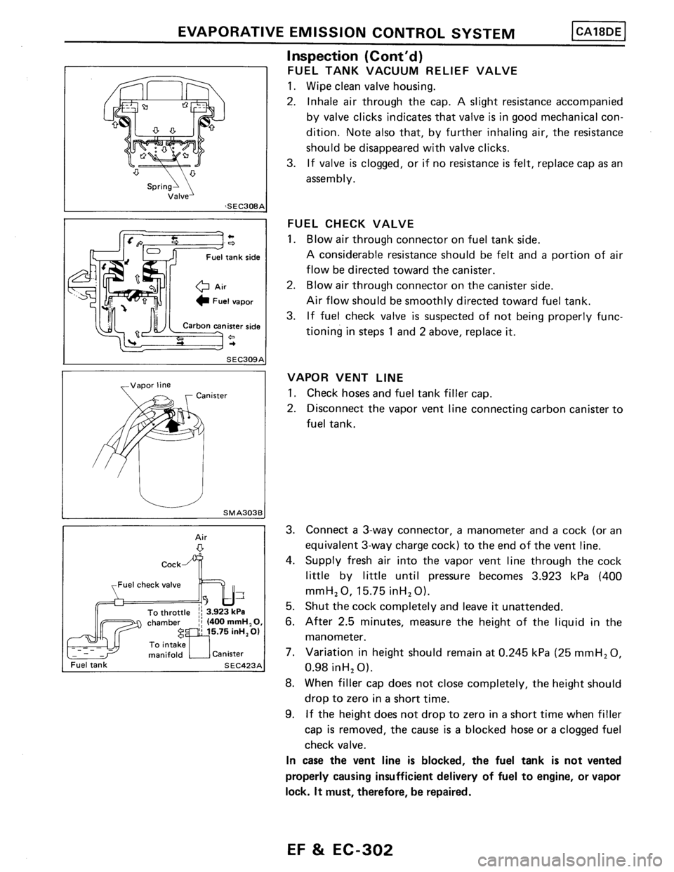NISSAN PULSAR 1986  Service Manual 
