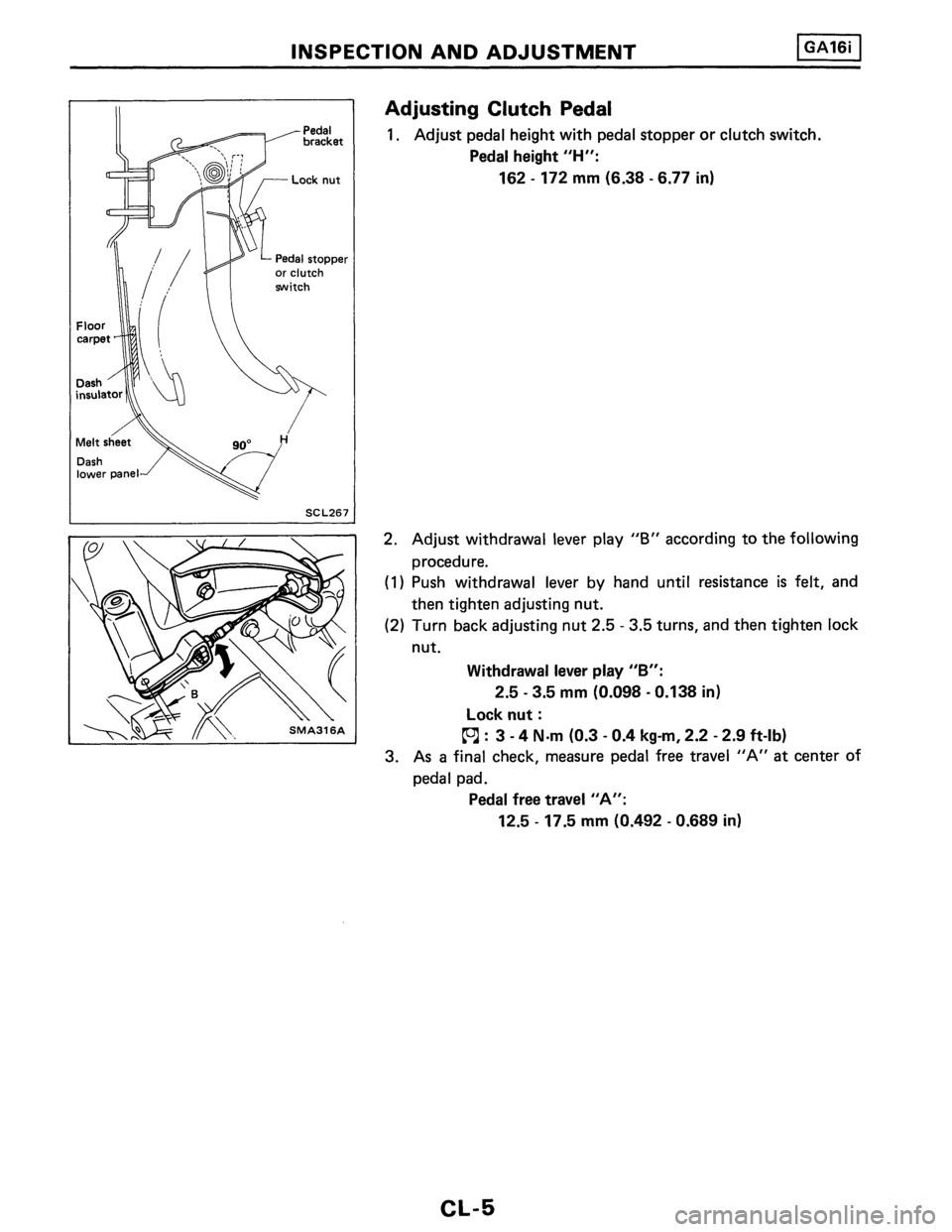 NISSAN PULSAR 1986  Service Manual 