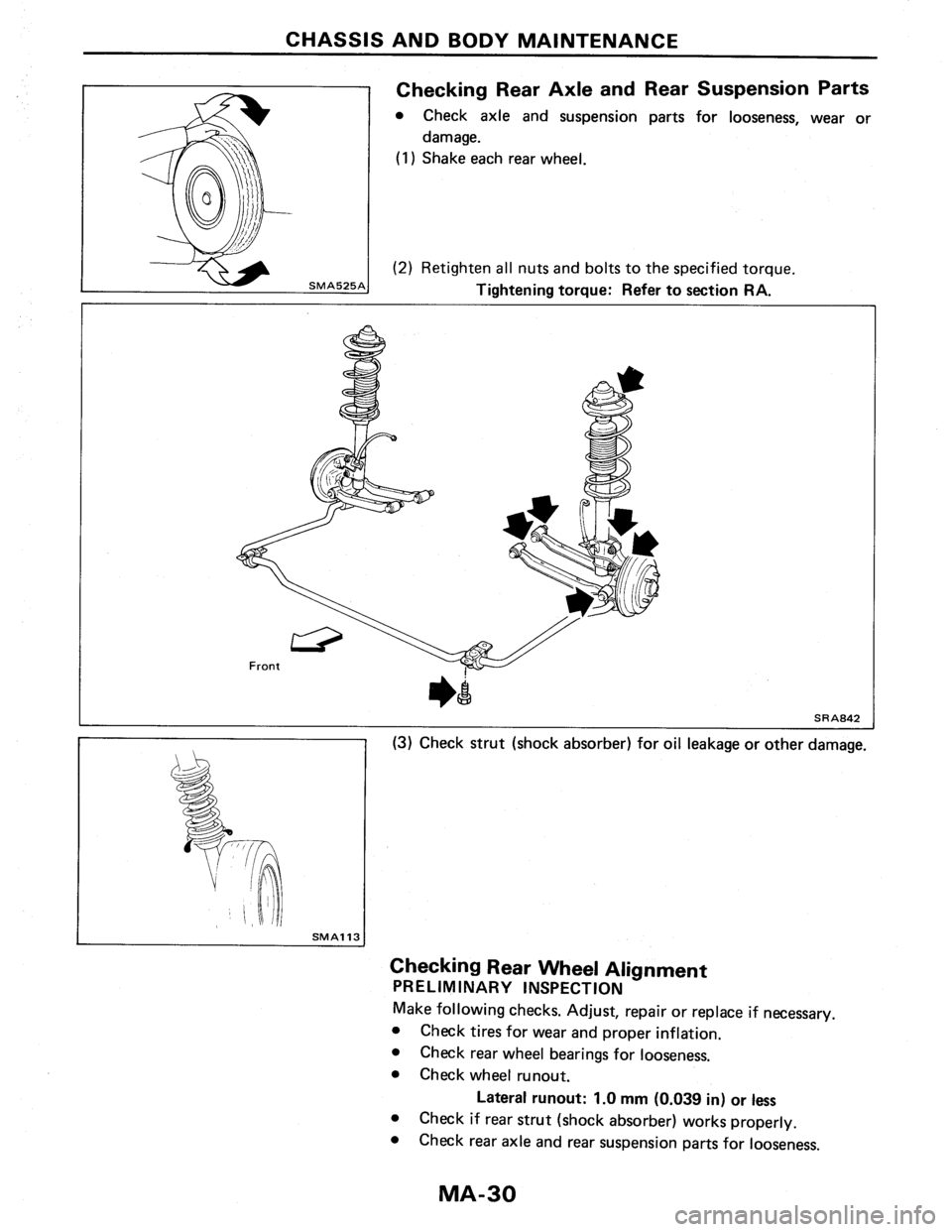 NISSAN PULSAR 1986  Service Manual 