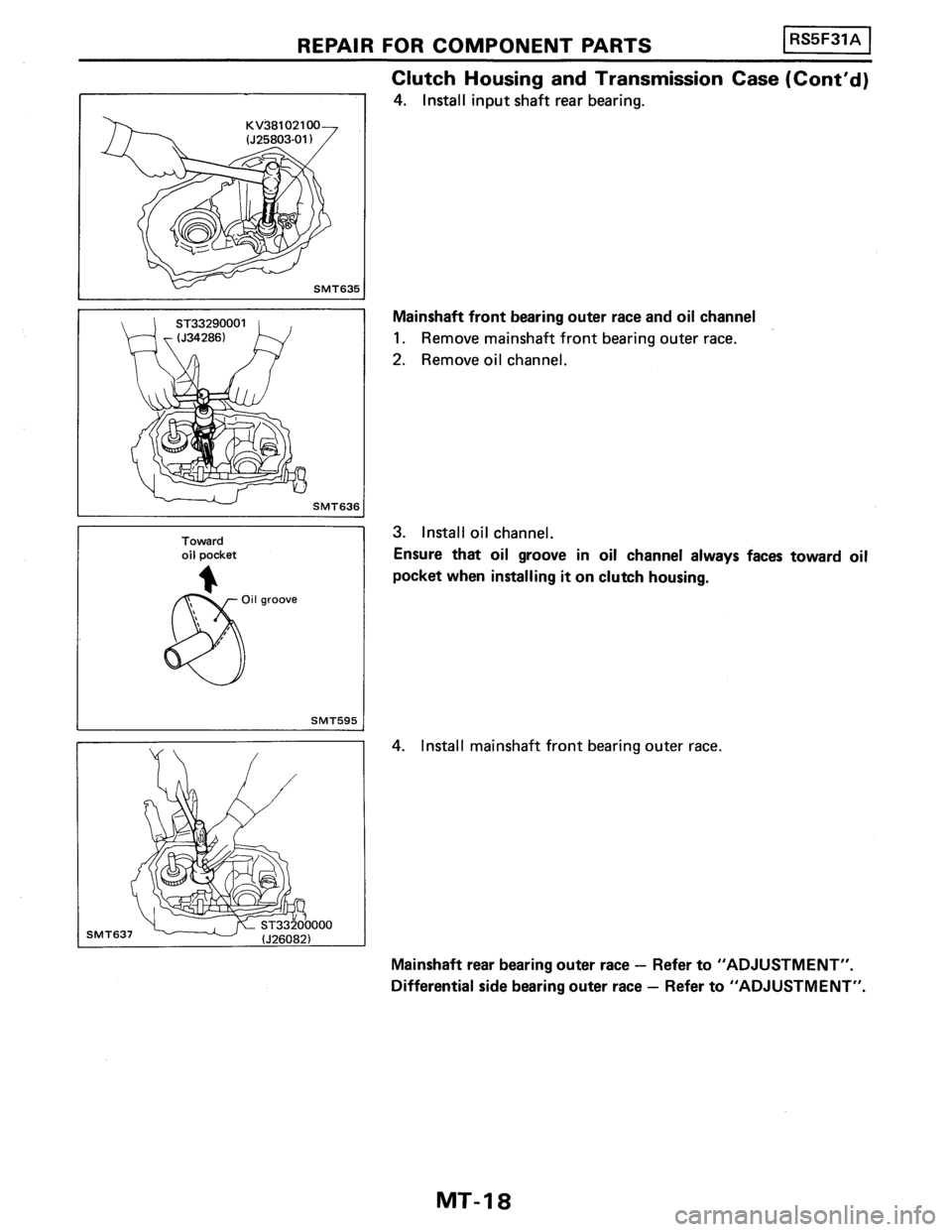 NISSAN PULSAR 1986  Service Manual 