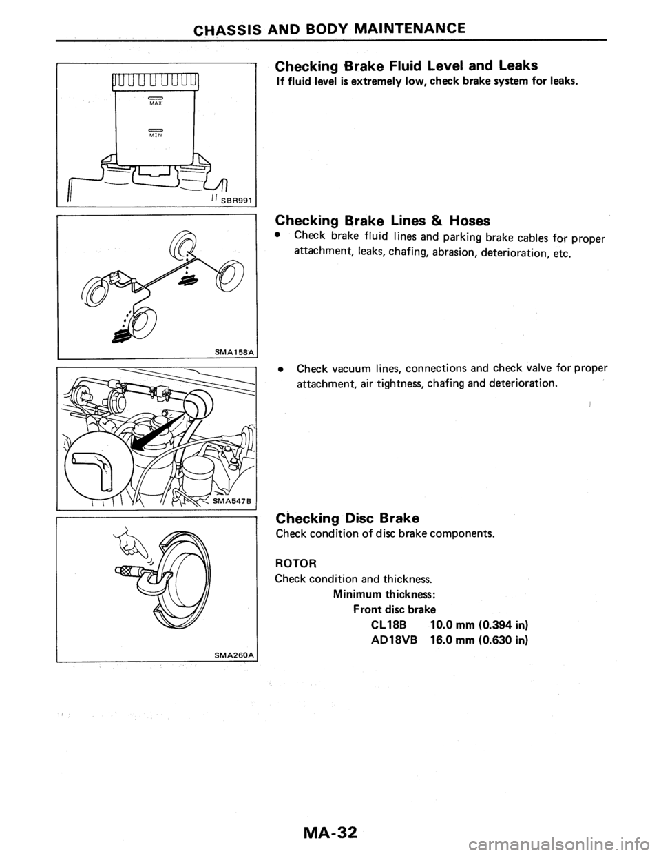 NISSAN PULSAR 1986  Service Manual 