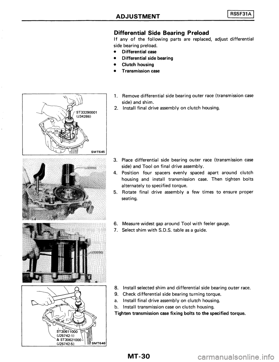 NISSAN PULSAR 1986  Service Manual 
