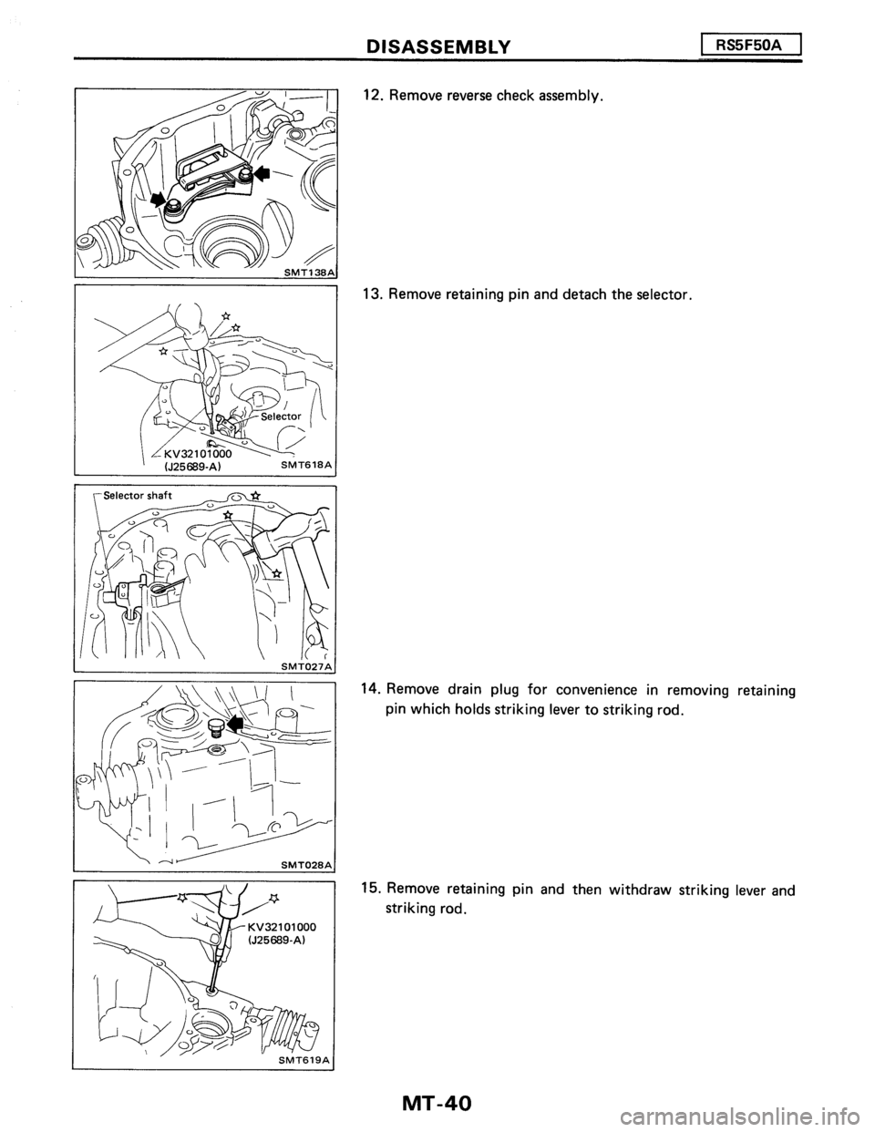 NISSAN PULSAR 1986  Service Manual 