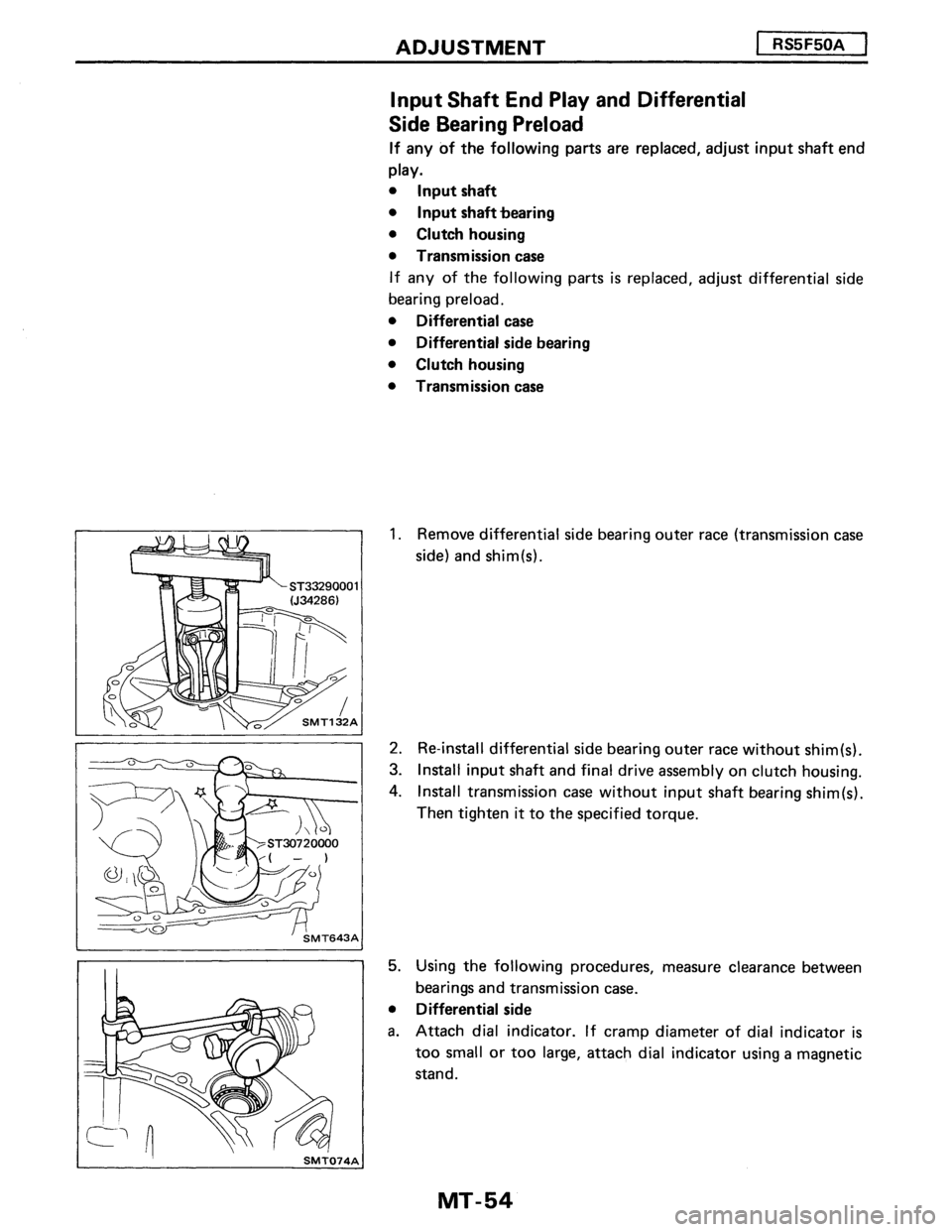 NISSAN PULSAR 1986  Service Manual 