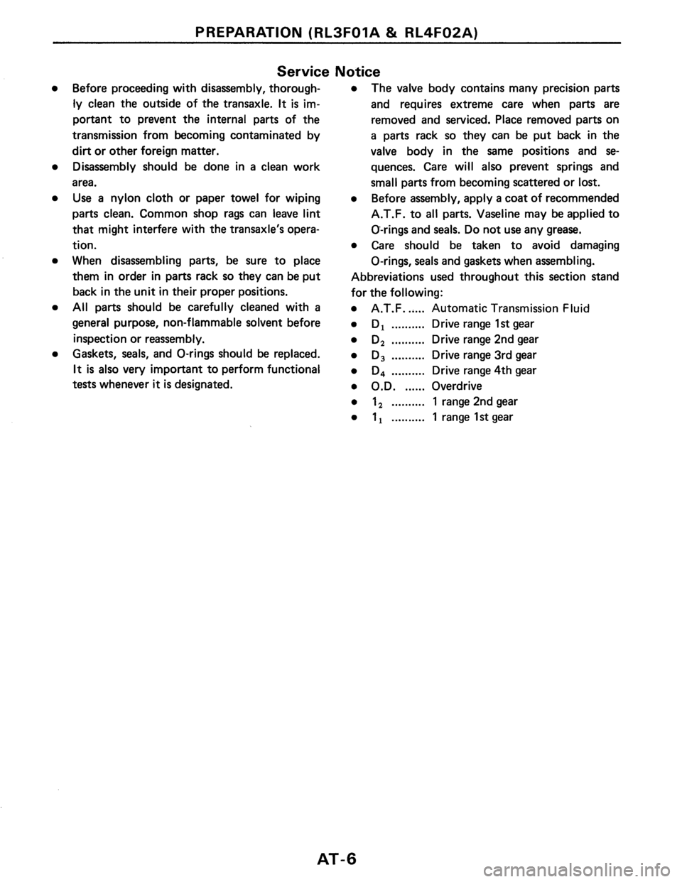 NISSAN PULSAR 1986  Service Manual 