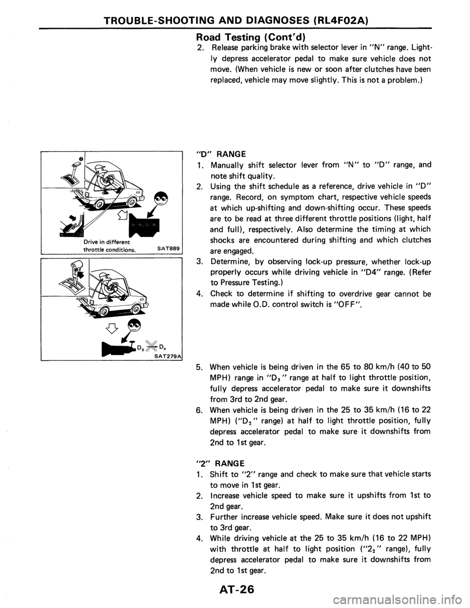 NISSAN PULSAR 1986  Service Manual 