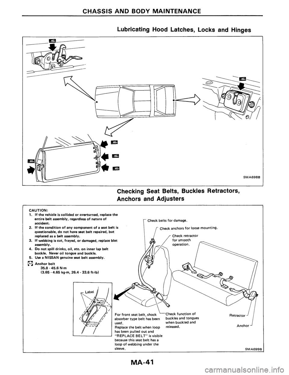 NISSAN PULSAR 1986  Service Manual 