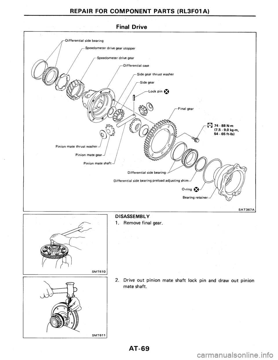 NISSAN PULSAR 1986  Service Manual 