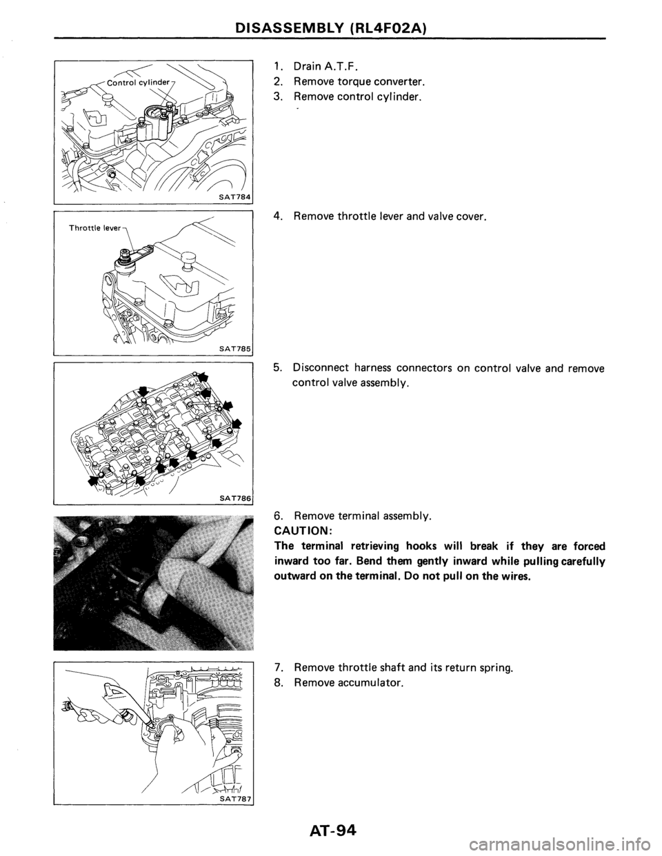 NISSAN PULSAR 1986  Service Manual 