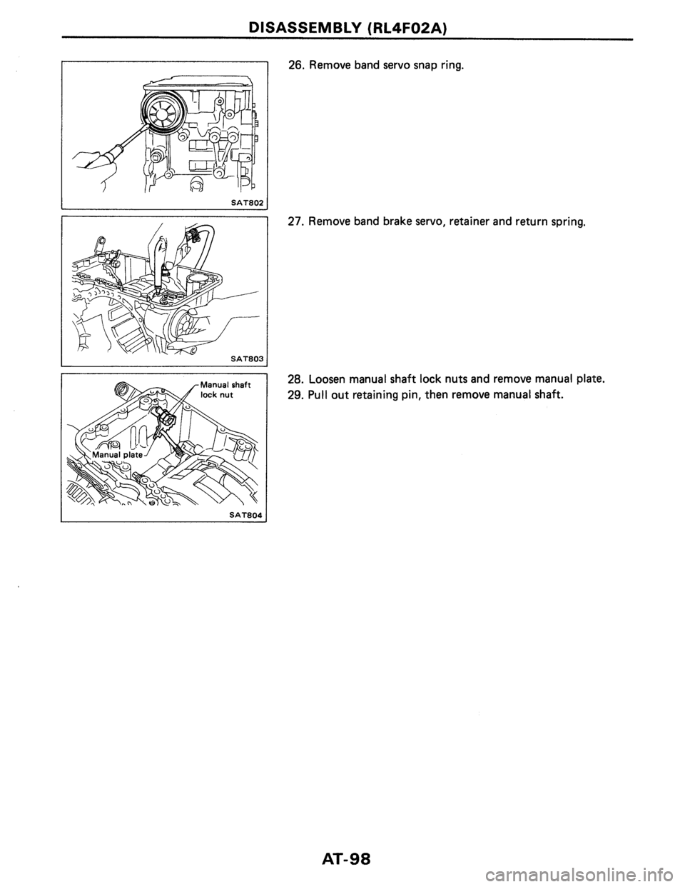 NISSAN PULSAR 1986  Service Manual 