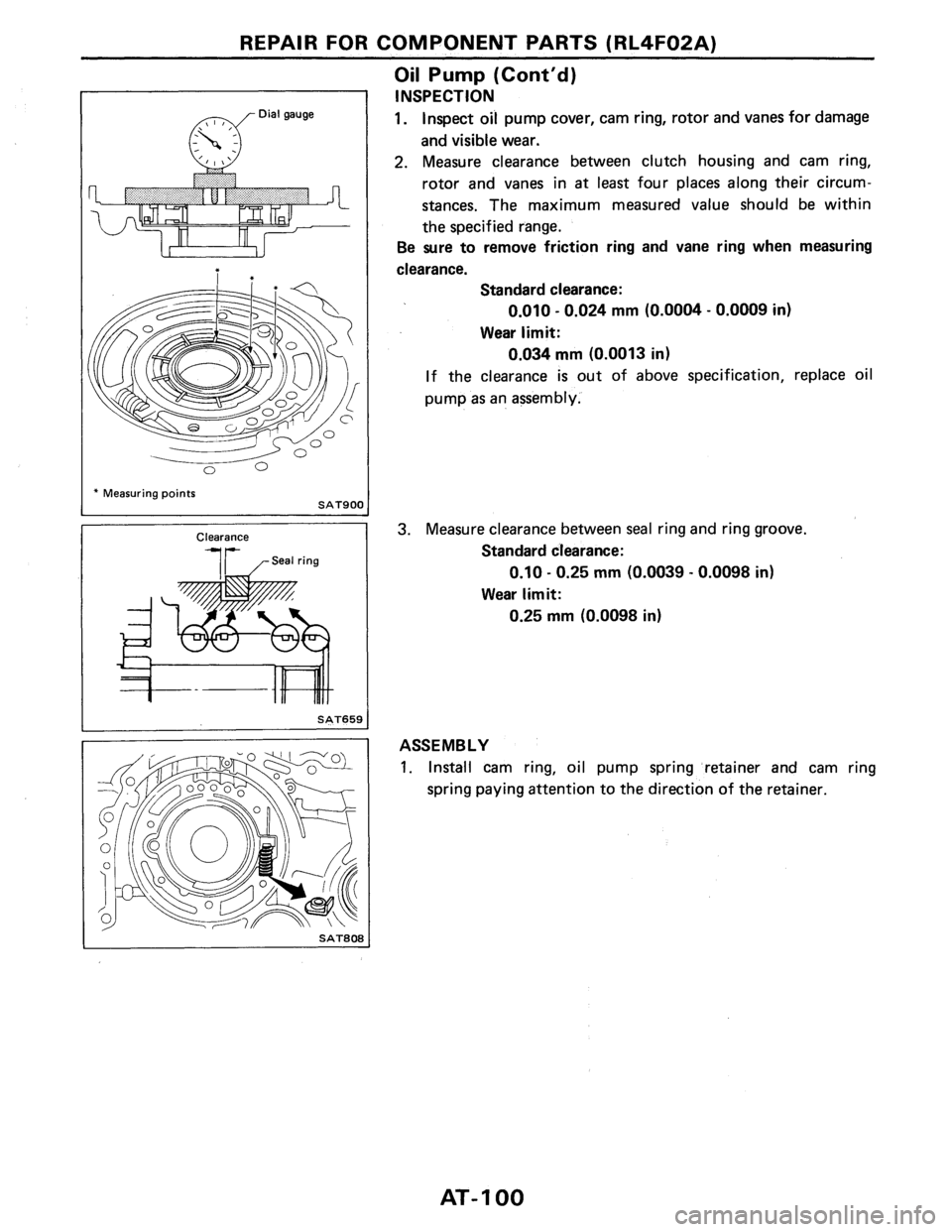 NISSAN PULSAR 1986  Service Manual 