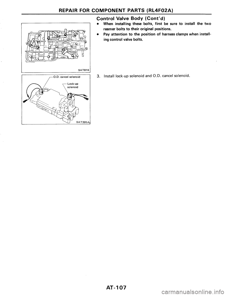 NISSAN PULSAR 1986  Service Manual 
